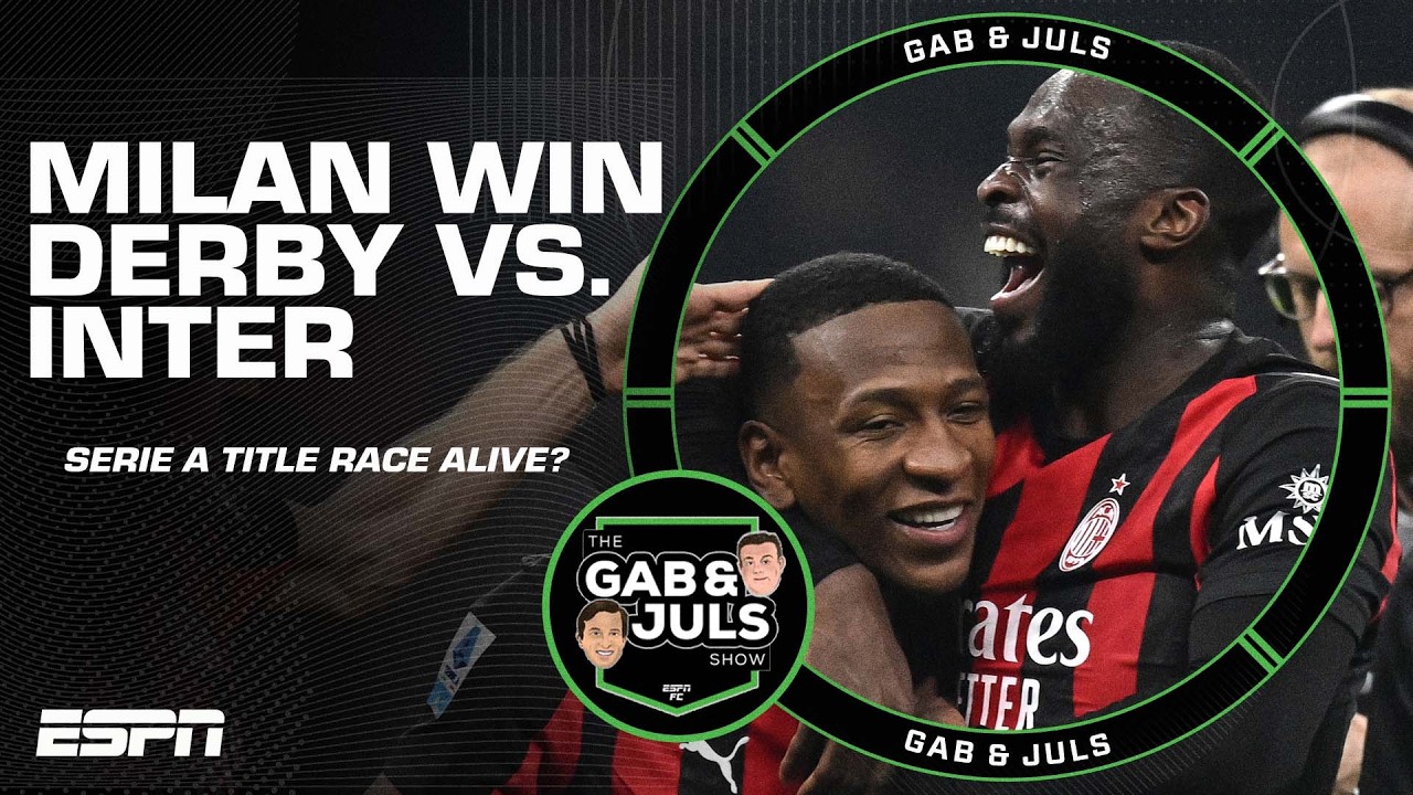 Milan derby FULL REACTION! Did AC Milan keep the Serie A title race alive vs. Inter? | ESPN FC