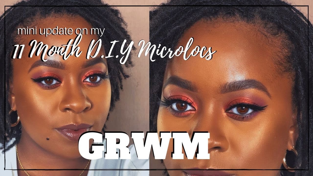 GRWM | 11 Month D.I.Y Microloc Mini Update | sincerelyNATASHA
