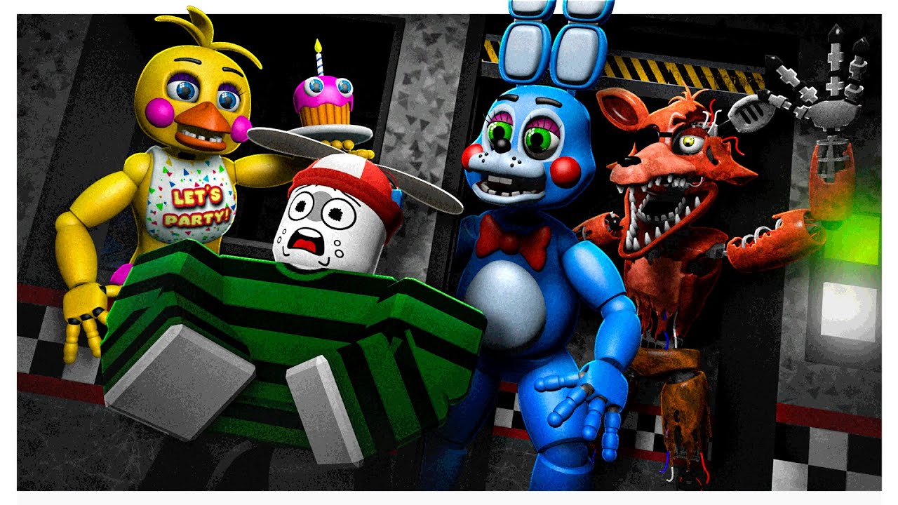 Los Animatronicos De FNAF 2 Ahora Son Mas Rapidos / FNAF 2 DOOM Roblox