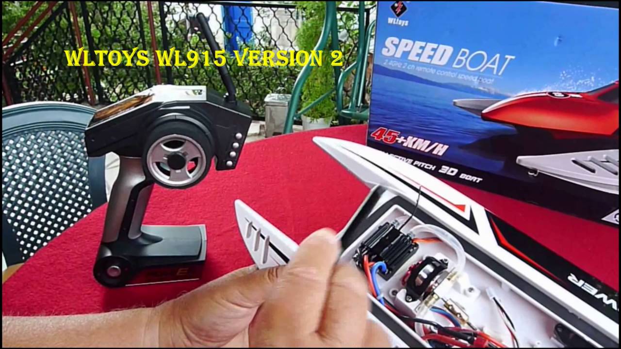 HOW TO BIND WLTOYS WL915 RACING BOAT+ANTI-CAPSIZE TEST IN THE WATER AND MORE