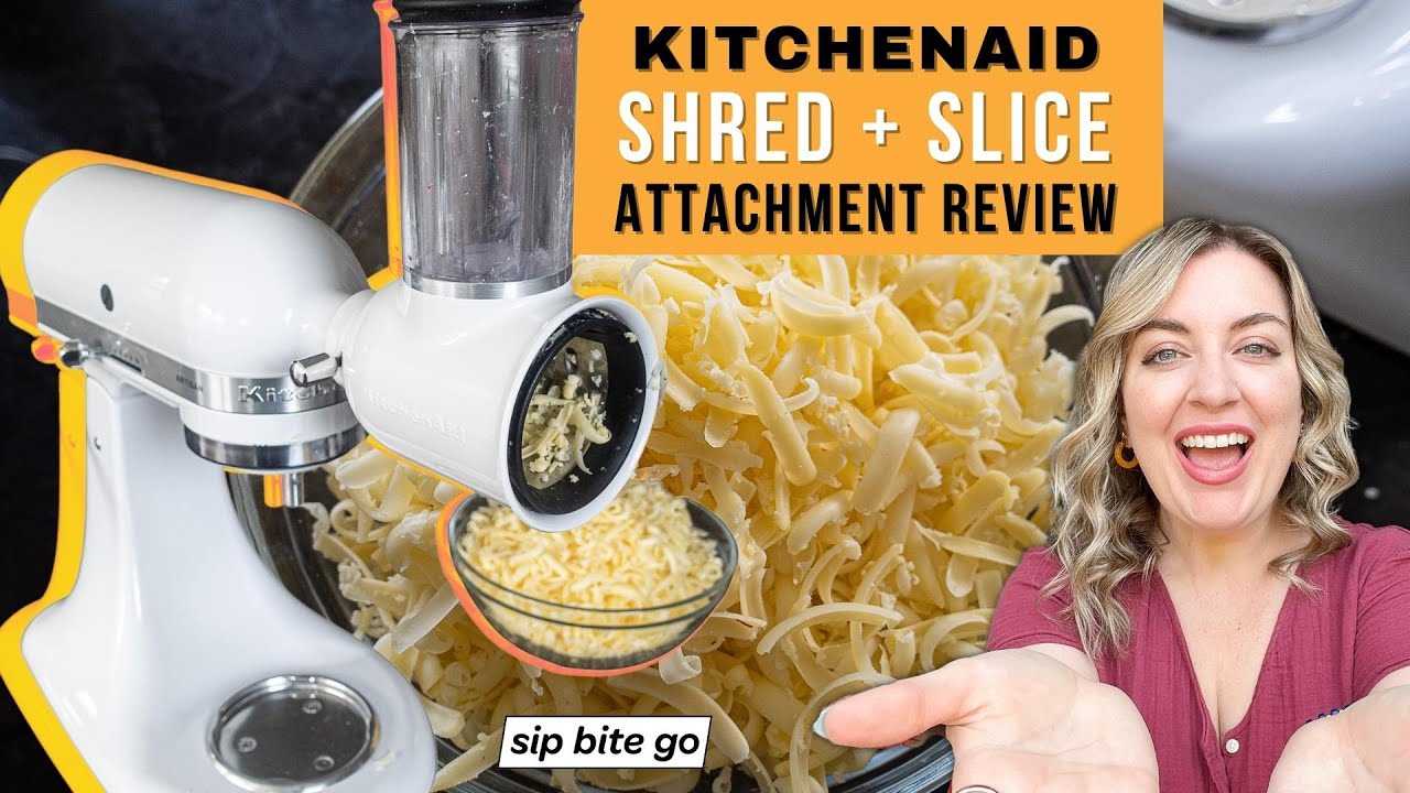 ИЗМЕЛЬЧЕНИЕ СЫРА с помощью насадки-шинковки KitchenAid Fresh Prep (обзор + демонстрация)
