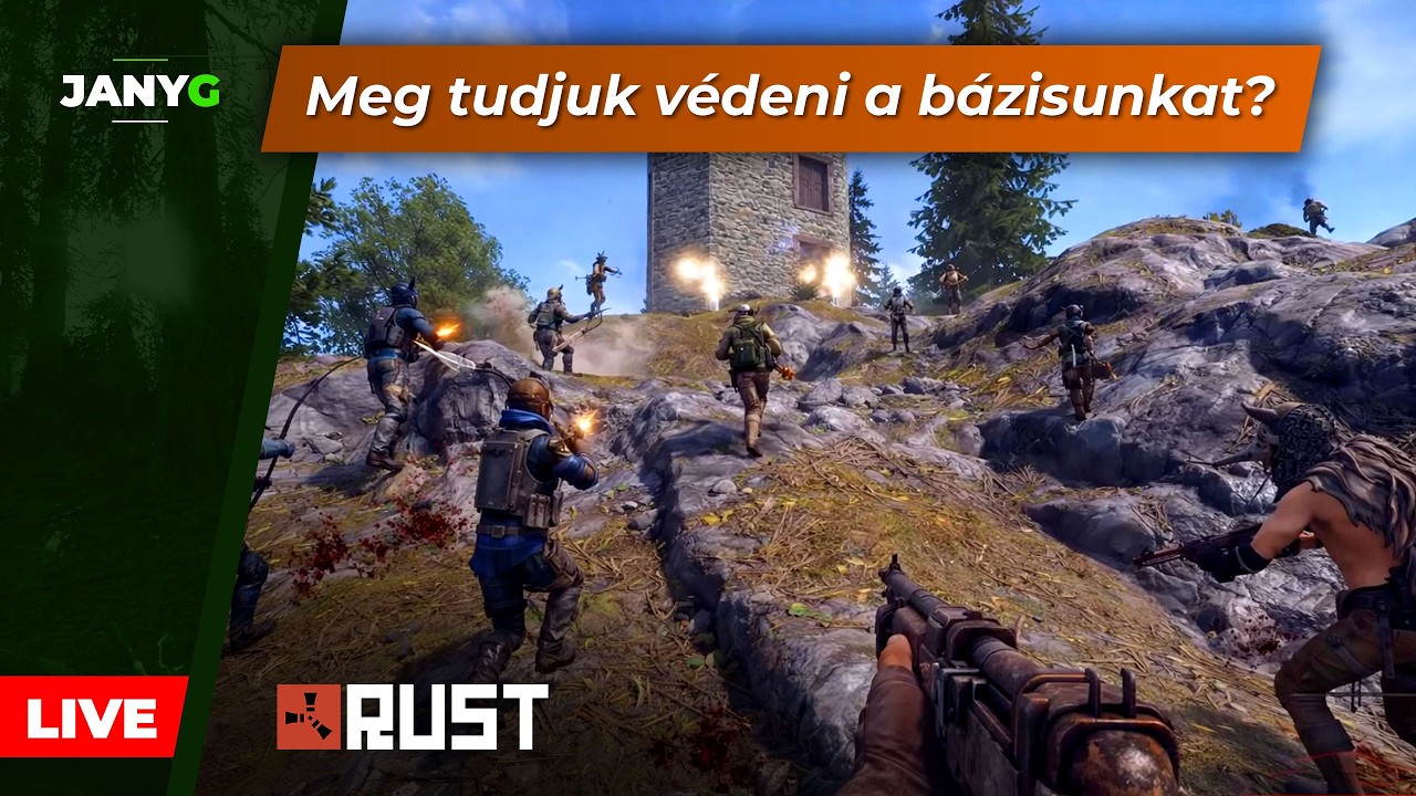 🏰🏹 Meg tudjuk védeni a bázisunkat? | Rust
