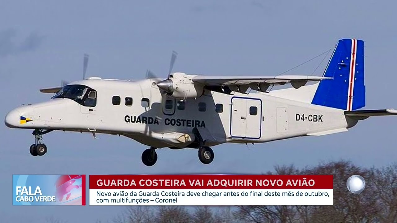 Guarda Costeira vai adquirir novo avião | Fala Cabo Verde