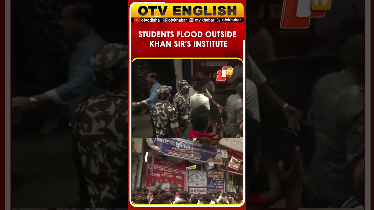 Bihar | Students Flood Streets Outside Khan Sir's Coaching Institute After Firing Incident