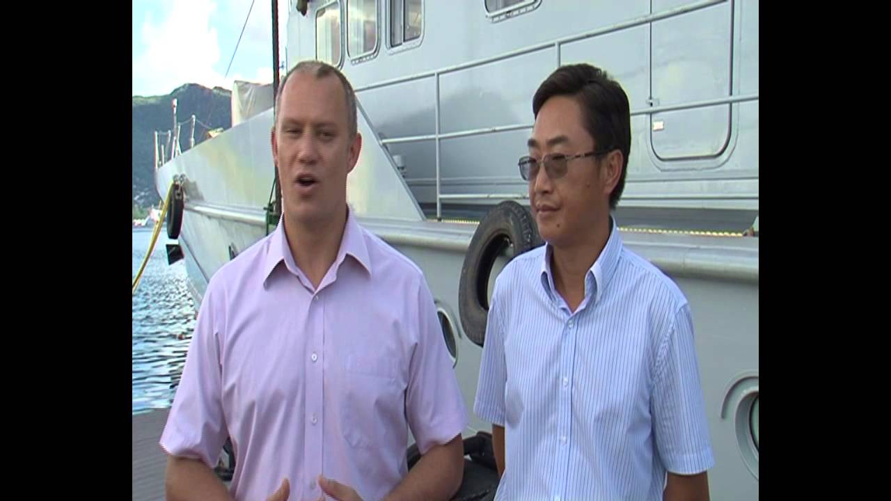 Patrol vessel donation from the People's Republic of China to the Seychelles