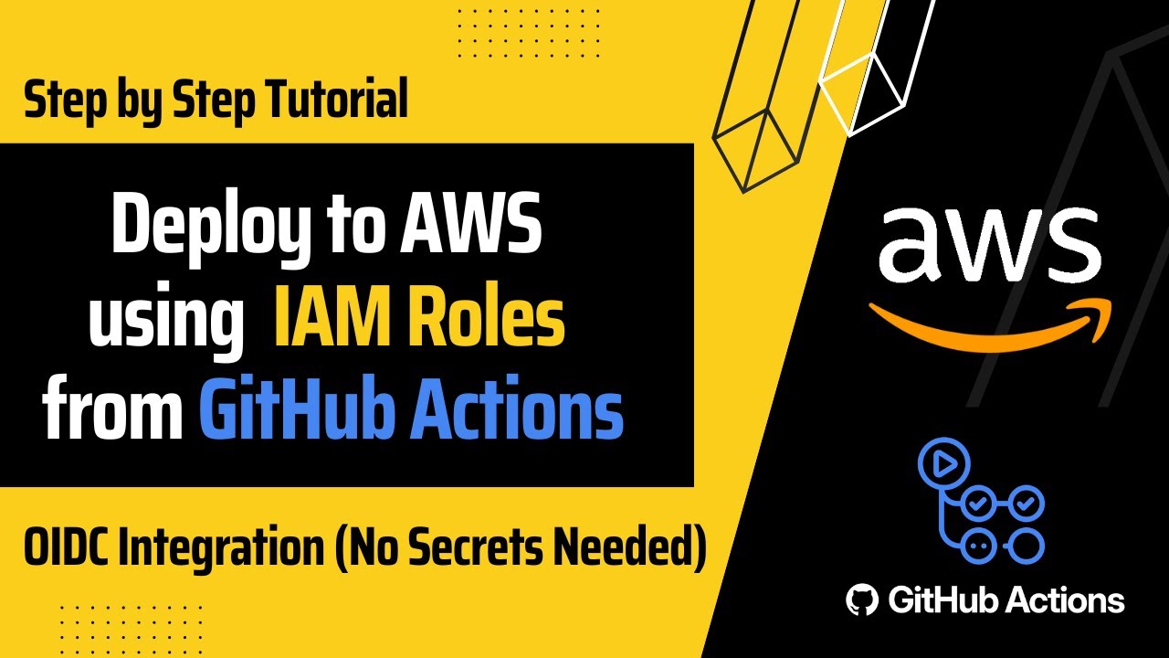 Безопасные развертывания AWS с помощью действий GitHub с использованием ролей IAM (полное руковод...