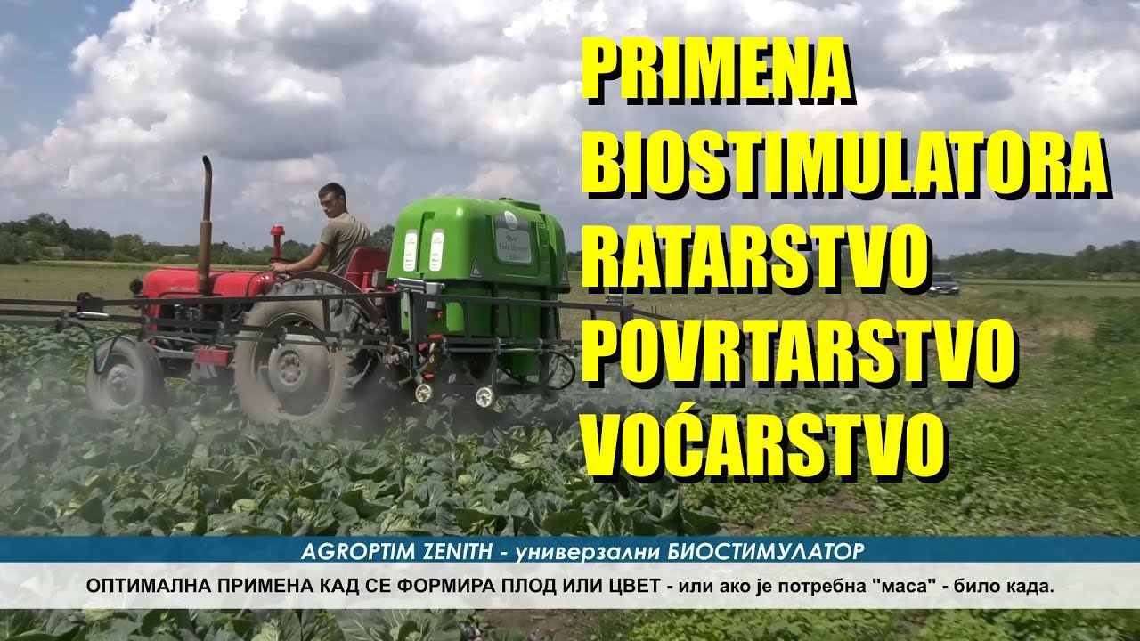 Biostimulatori u poljoprivredi - gde radi I ZAŠTO JE VREME PRIMENE BITNO - ŠTA SE POSTIŽE ?