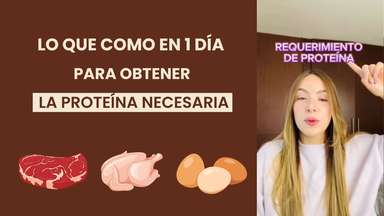 Lo que como en un DÍA|Proteina|Recetas en casa|saludable