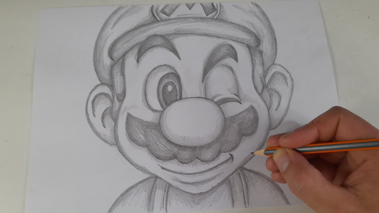 COMO DESENHAR O SUPER MARIO |PASSO A PASSO