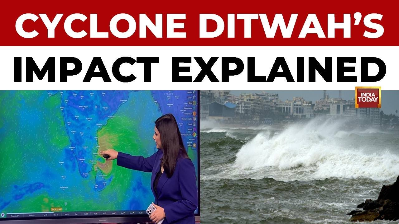 Cyclone Ditwah's Impact On Southern States Explained: NDRF Teams Deployed Ahead Of Landfall