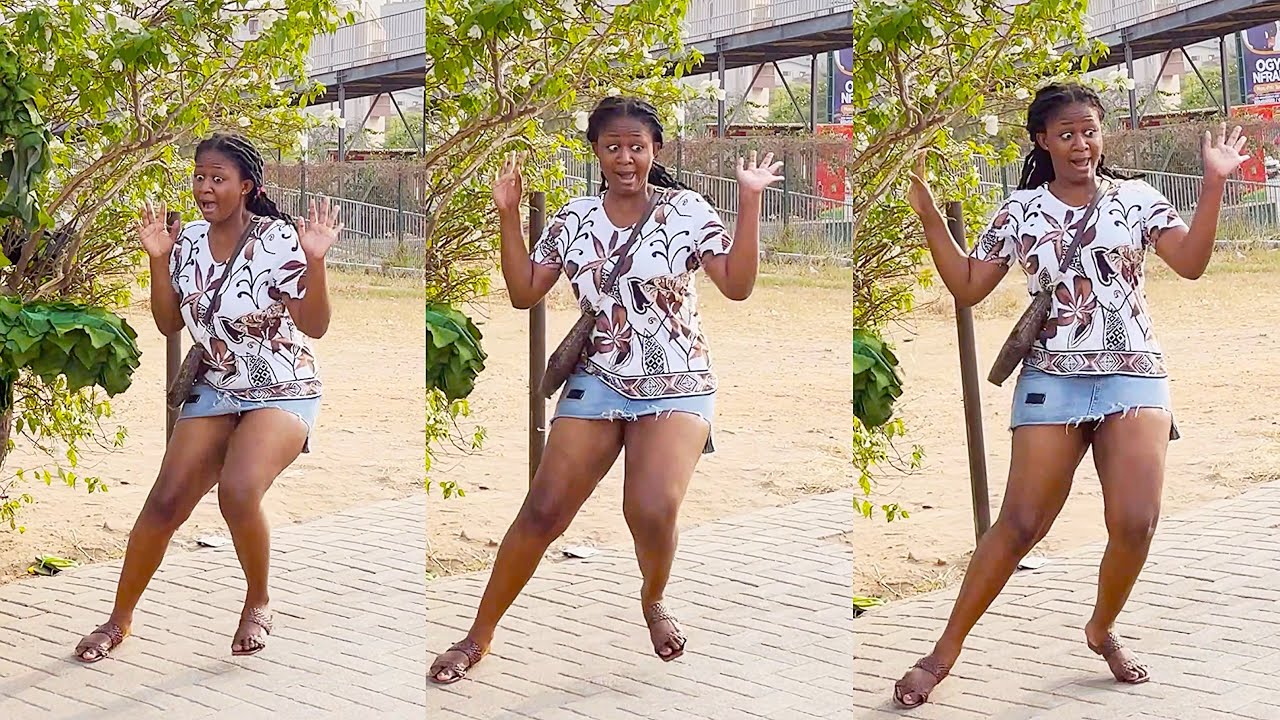 She thought she had seen a ghost. Bushman and Trashman Prank 