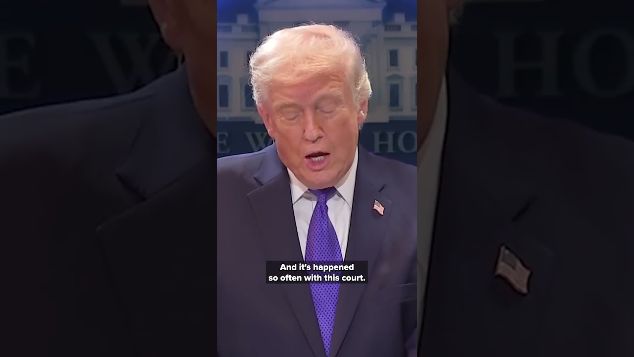 President Trump speaks about the Supreme Court ruling