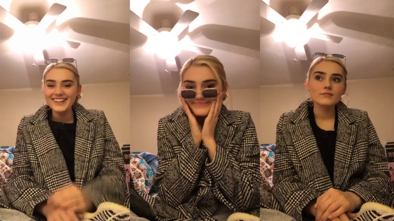 Meg Donnelly | Instagram Live Stream | 28 February 2018