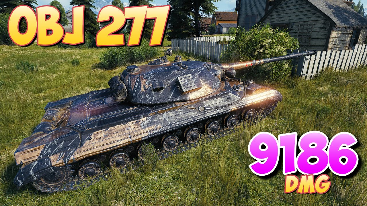 Об 277 - 6 Фрагов 9.1K Урона &bull; Перегруженный! &bull; Мир Танков