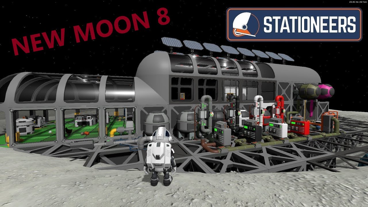 Stationeers - New Moon 8 Getting gas.