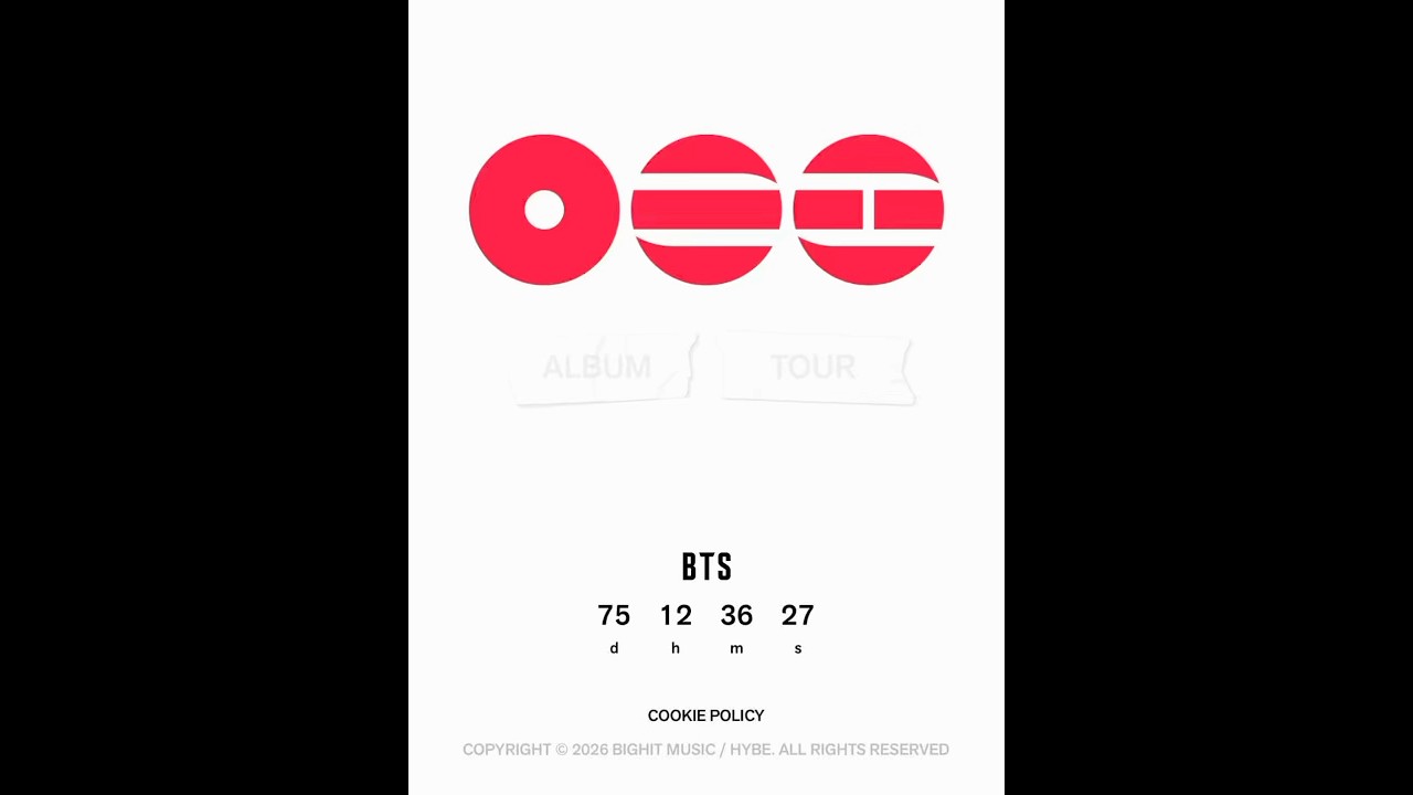 20 марта 2026 г. ДАТА ВОЗВРАЩЕНИЯ И ТУР BTS! 