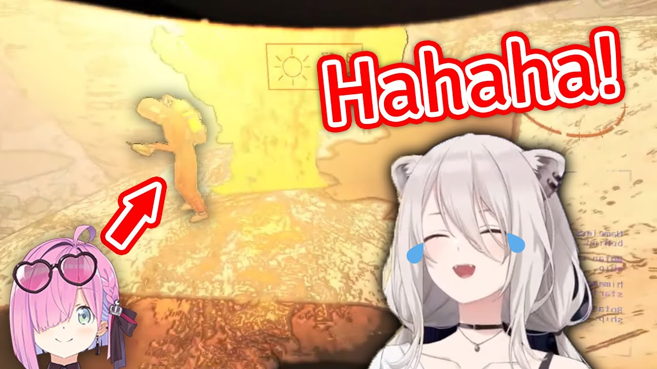 Botan Can't Stop Laughing When Luna Got Crushed by The Rocket in Lethal Company 【Hololive】【EN Sub】