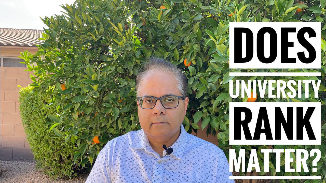 Does university rank matter? (as a PhD)