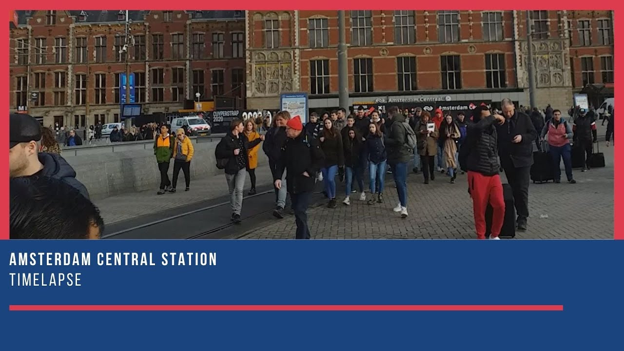 Live view of Amsterdam Central Station | The Netherlands