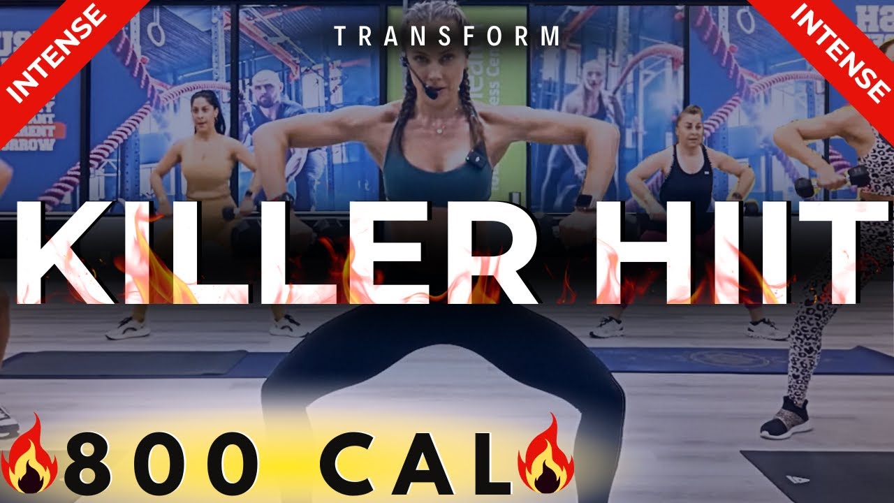 60-MIN KILLER HIIT WORKOUT + ABS | Total Body Workout, Fast Weight Loss + Lean Muscle 🔥 REAL RESULT