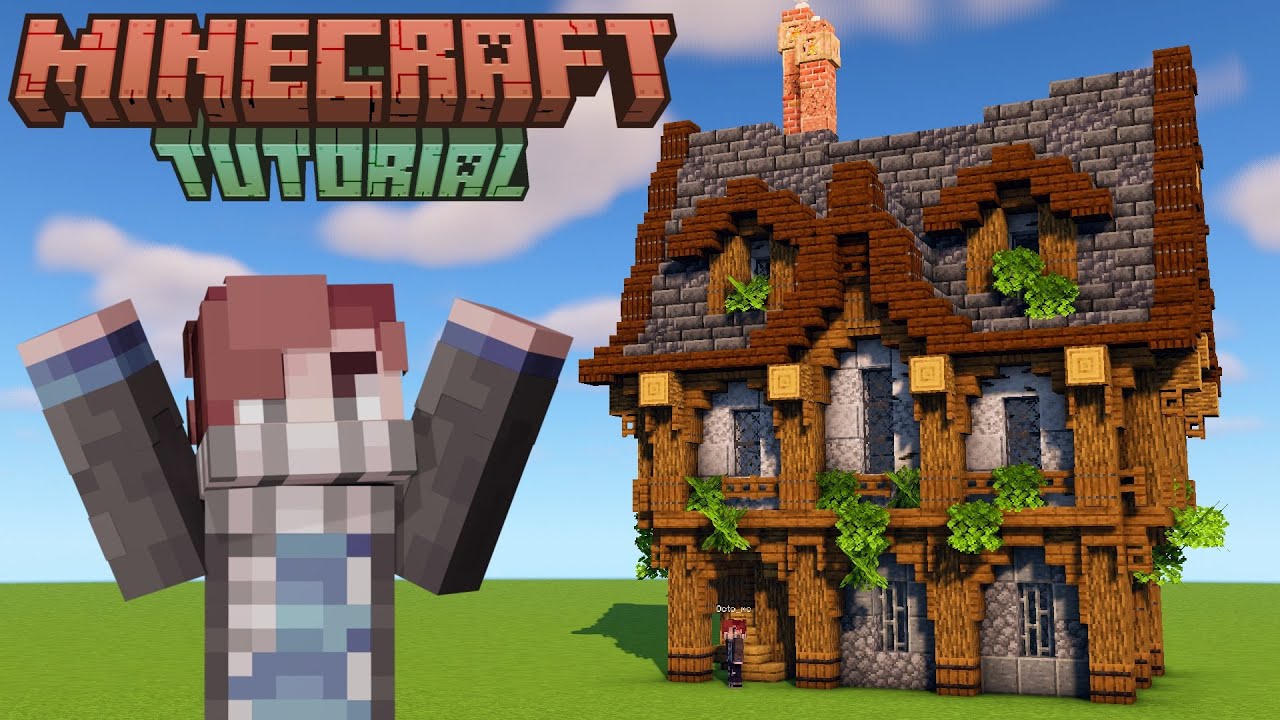 #minecraft Rustic House | Let's build Tutorial
