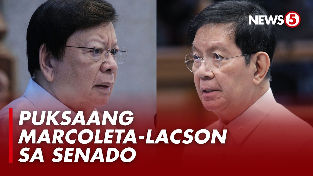 FULL CUT | Sino ang tunay na epal?: Sen. Lacson, Sen. Marcoleta, nagbangayan sa Senado