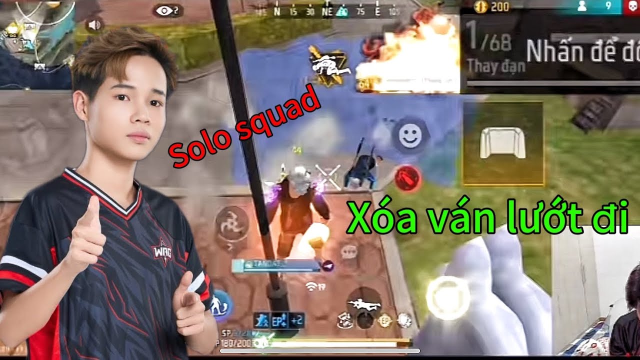 SUPPORT CYRUS solo squad 1 cân 4 không cần ván lướt quá mược top1 20kill