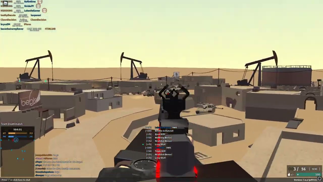 STRIDER THINKS IM HACKING LOL