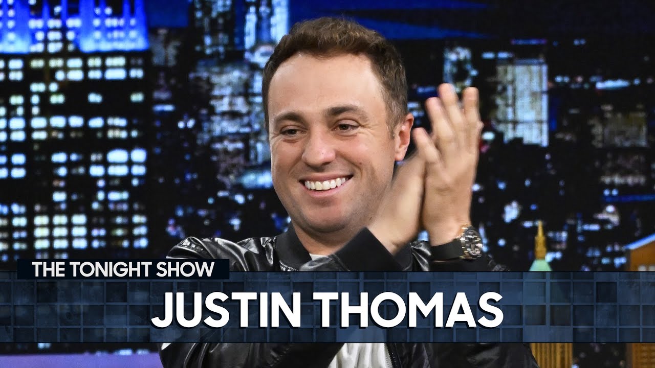 Justin Thomas Teaches Jimmy His Signature Golf Club Move | The Tonight Show Starring Jimmy Fallon