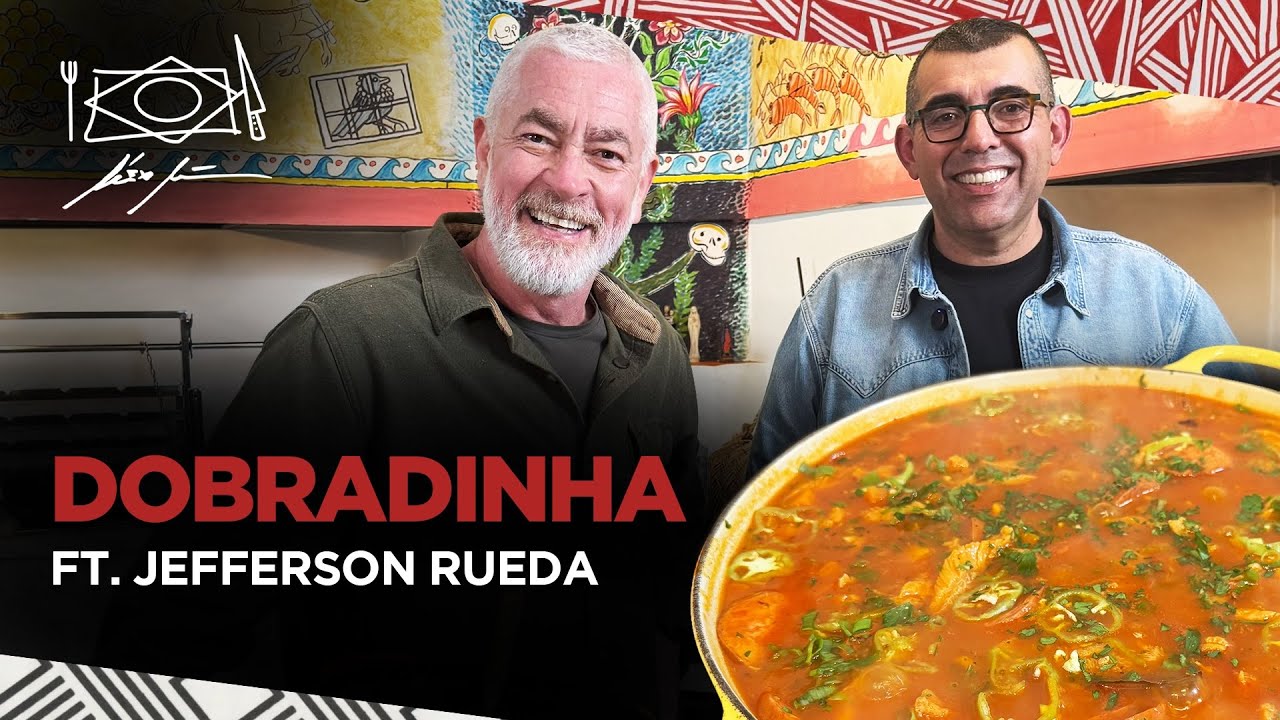 DOBRADINHA com os Chefs Jeffim Rueda & Alex Atala