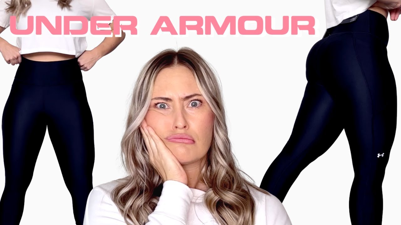NEW UNDER ARMOUR LEGGING TRY ON REVIEW / HEATGEAR NO-SLIP WAISTBAND ANKLE LEGGING HAUL