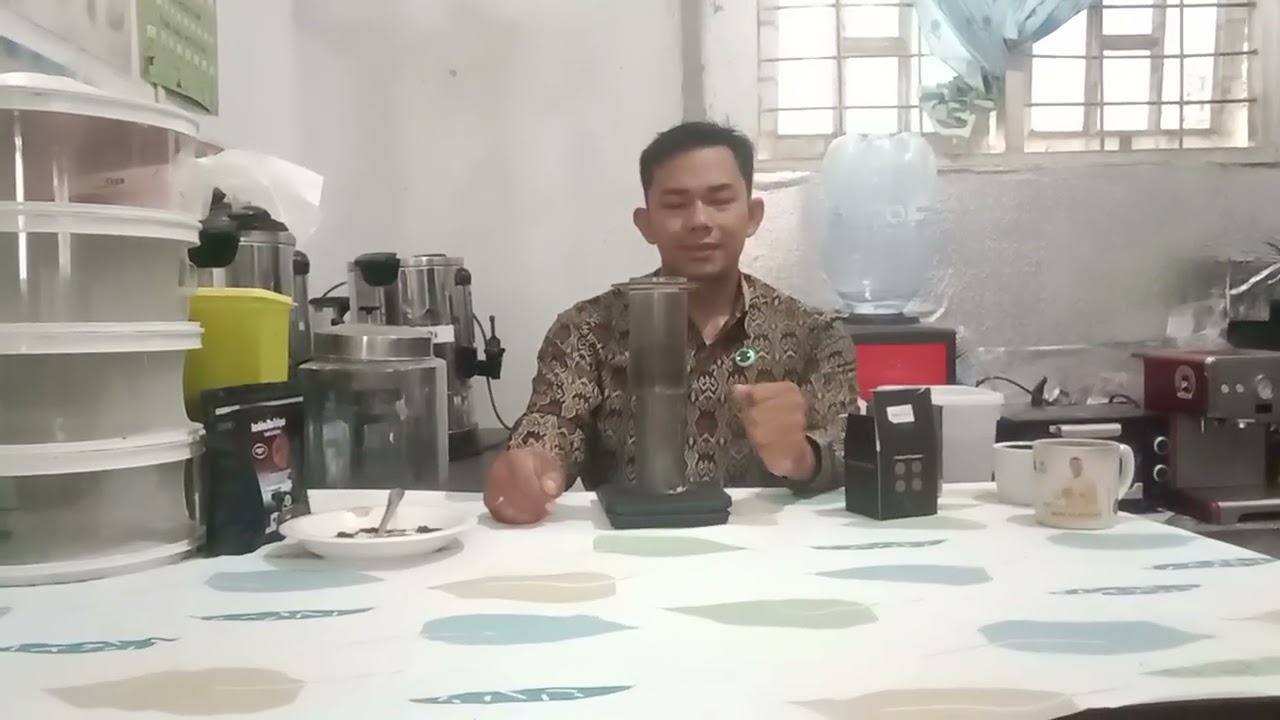 Ngepres kopi jantan