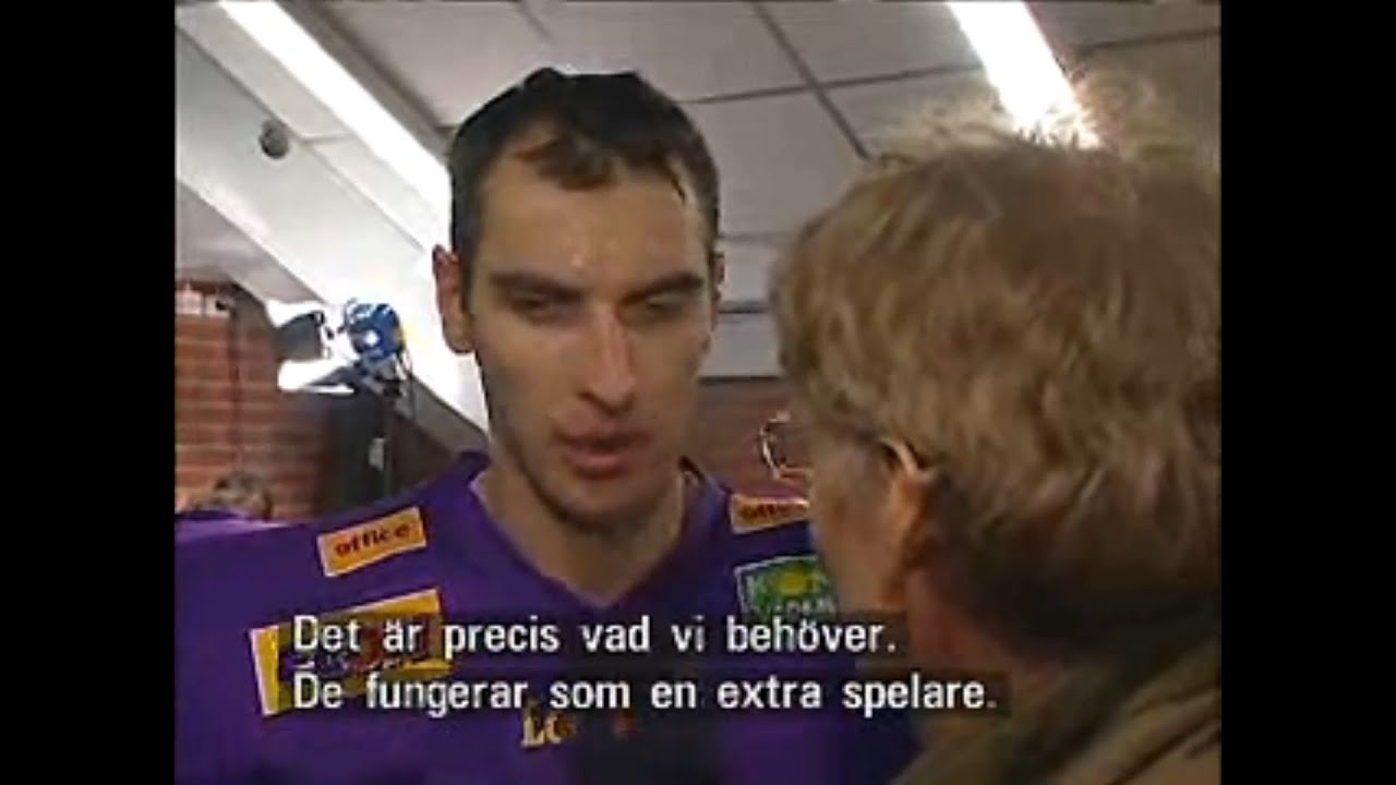 Zdeno Chara - Inslag från SVT | Elitserien/SHL 04/05 | Färjestad BK