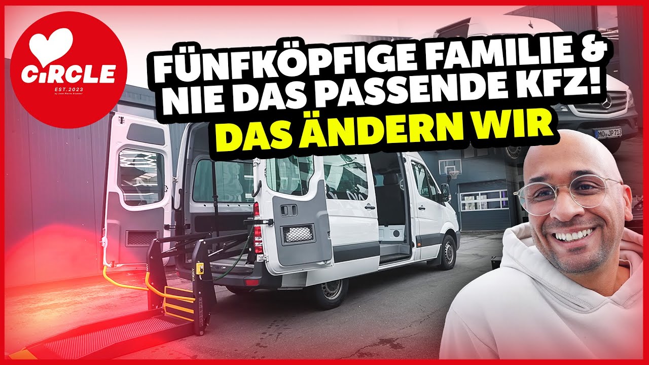 JP Circle gGmbH - F&uuml;nfk&ouml;pfige Familie & nie das passende KFz! Das &auml;ndern wir!