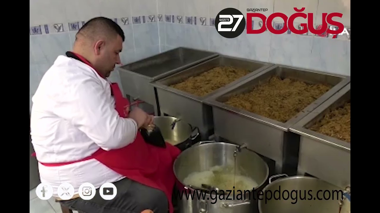 Gaziantep'te Geleneksel Meyan Şerbeti Geleneği Sürüyor  #Gaziantep #Meyan #Şerbet #Gelenek