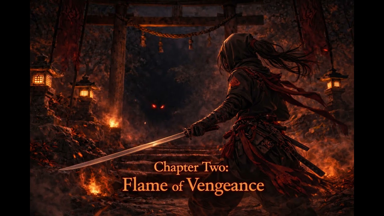 Chapter Two: Flame of Vengeance | Epic Japanese Shamisen Dark Battle BGM