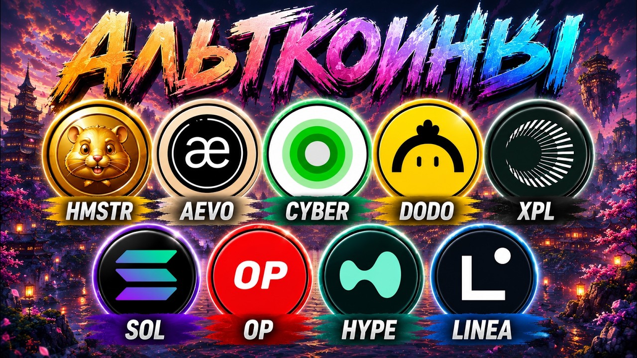 Когда альтсезон? Прибыль на: HMSTR AEVO CYBER DODO SUI XPL SOL OP HYPE LINEA