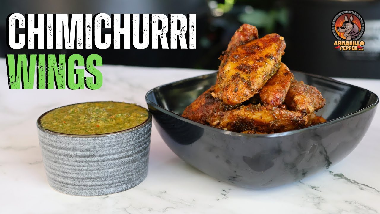 Zesty CHIMICHURRI CHICKEN WINGS: The Ultimate Flavor Boost!