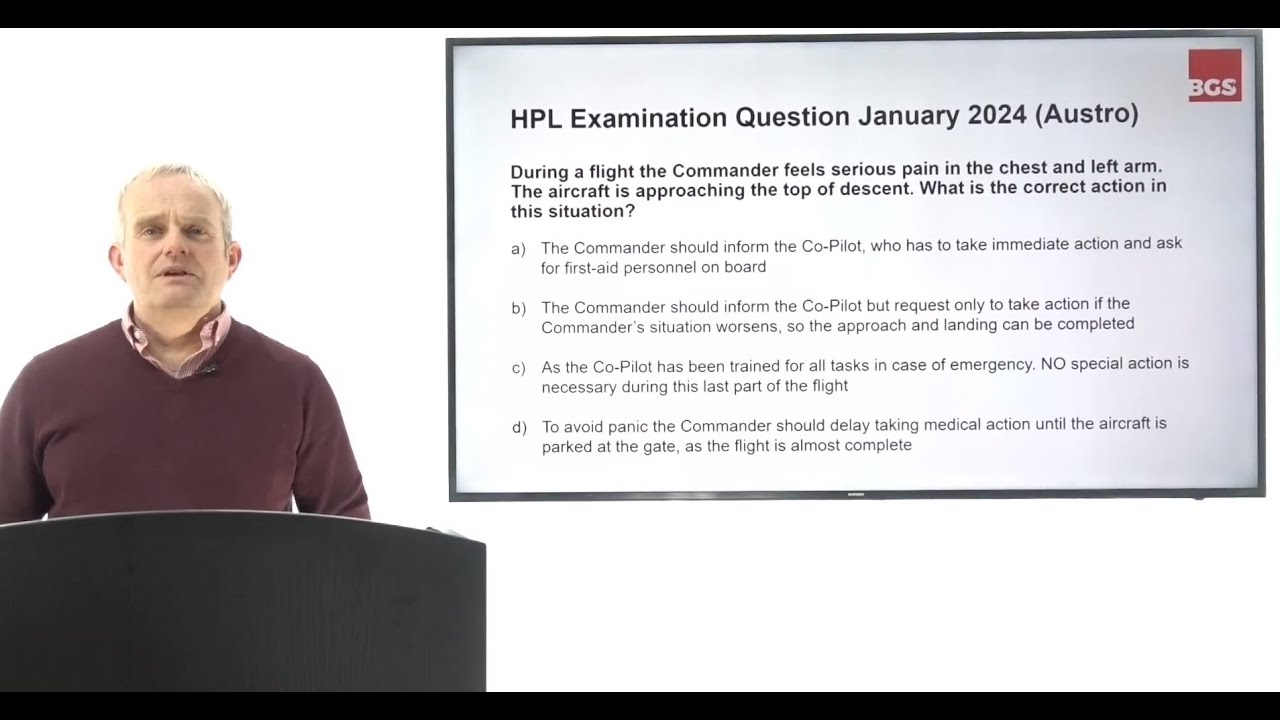 ATPL Exams: Cracking A Difficult HPL Question