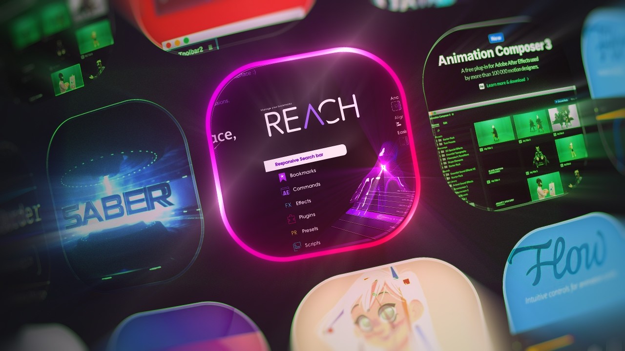 The After Effects Script You Didn&rsquo;t Know You Needed! - Reach Script Full Beginners Guide!