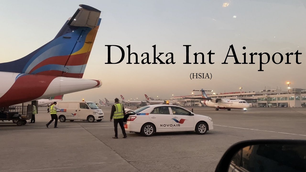 Driving by the Runway at Dhaka Airport | HSIA |