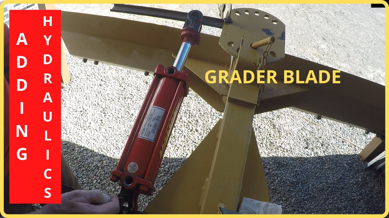 County Line Grader Blade HYDRAULIC CONVERSION (Part 1)