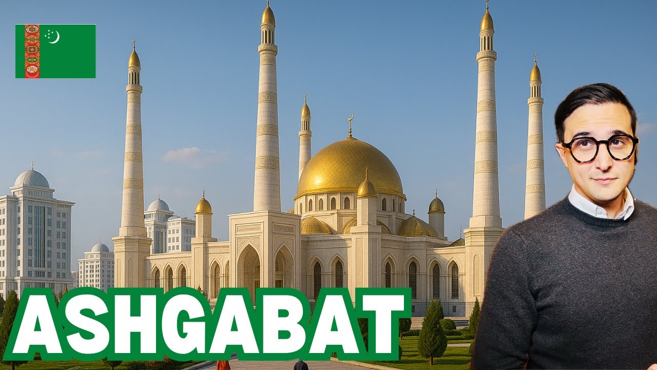 ASHGABAT: a cidade branca no DESERTO! | TURCOMENISTÃO 02