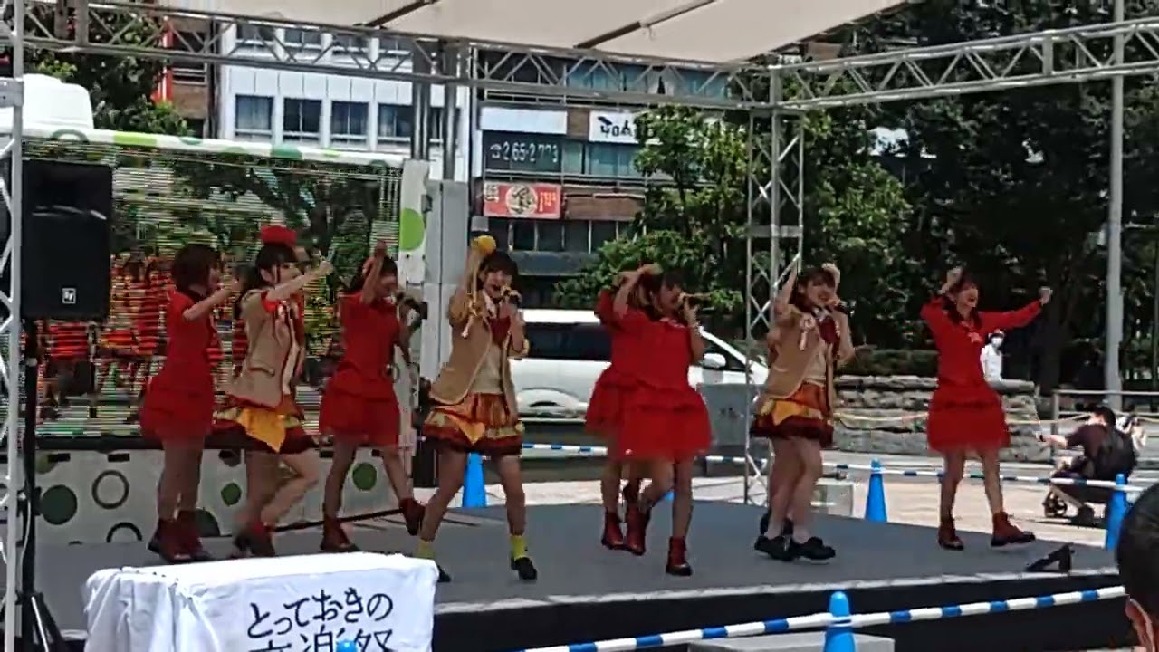 【マムシステーション ＆　ハンバーガールZ】　とっておきの音楽祭 IN GIFU　2022年7月23日（土）　JR岐阜駅前広場　　Gifu-Japan