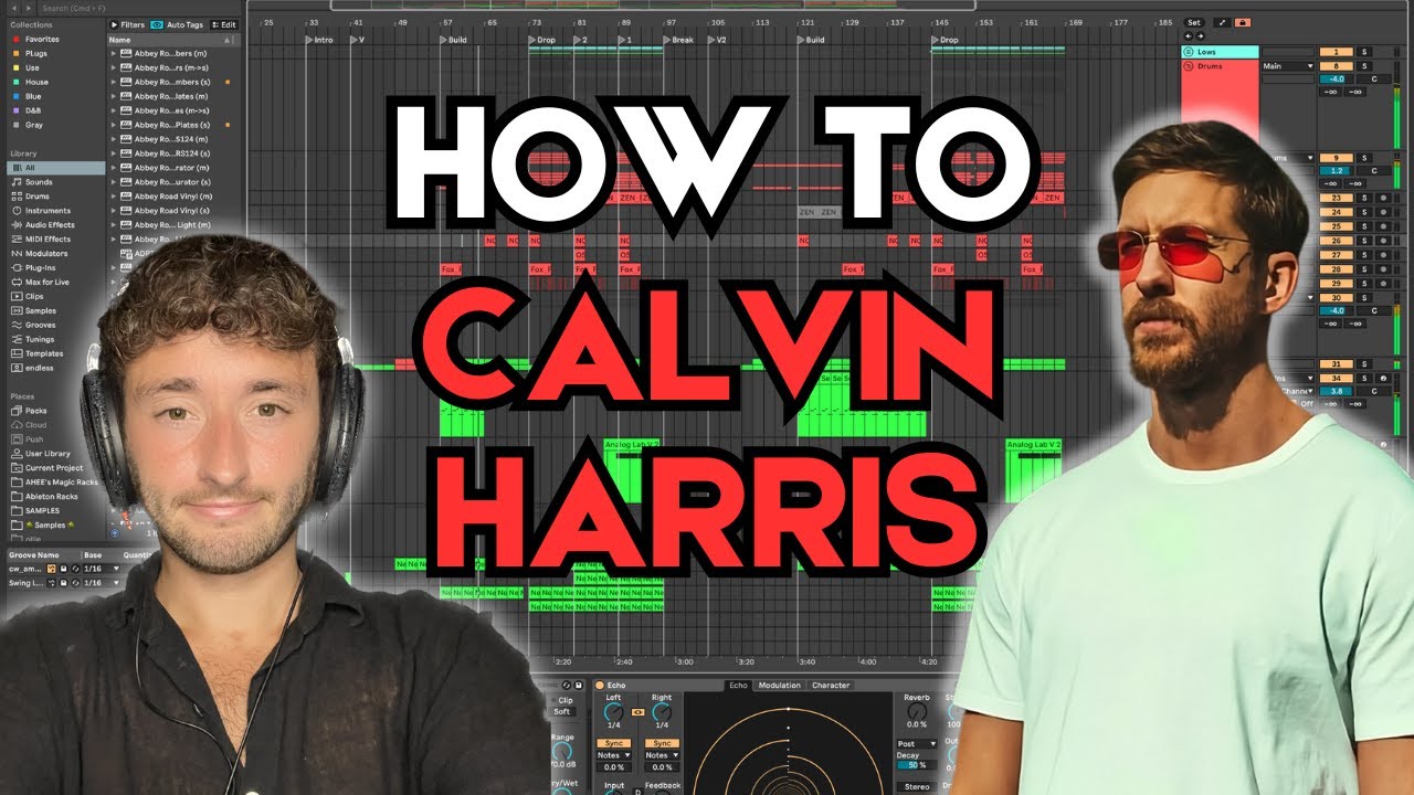 How to make House like Calvin Harris (Free Project)