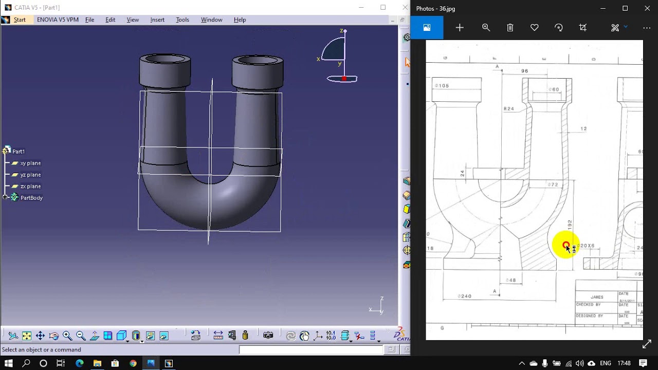 Ramsbottom Safety Valve Design in Catia software