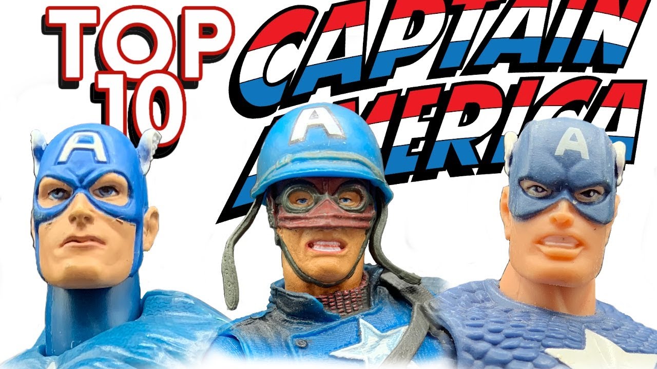 CAPTAIN AMERICA - TOP 10 ACTION FIGURES of ALL TIME