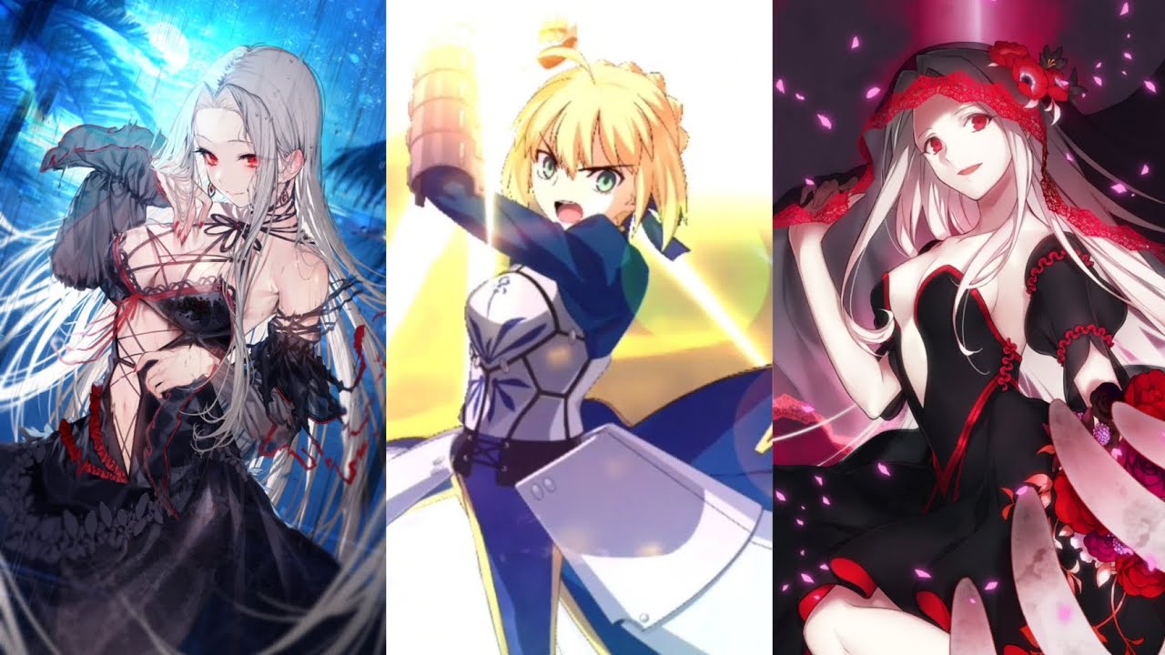 【FGO】Saber Artoria Buster Looping Comparison - Rising Mud Rain VS Black Grail ft Summer Kuro