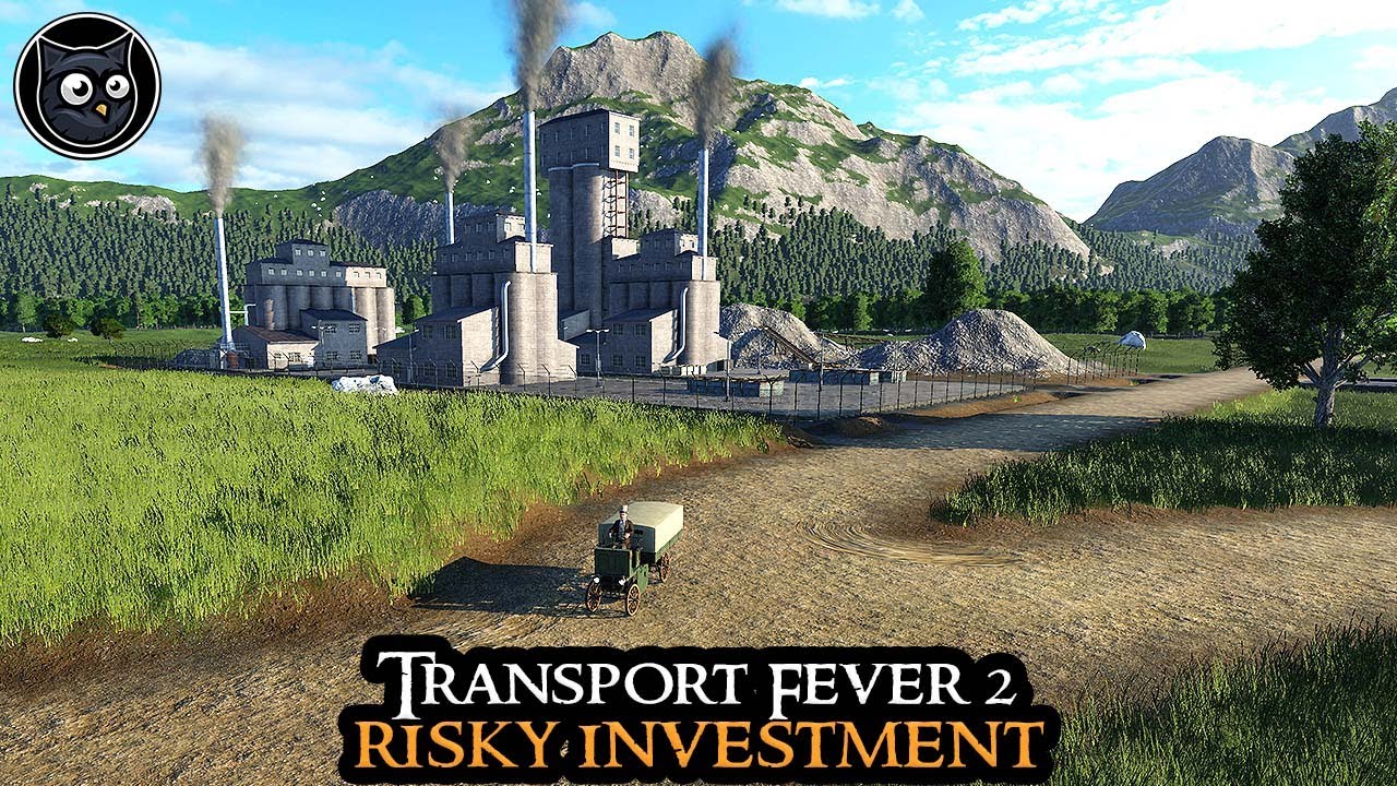 Рискованное вложение — Transport Fever 2 HARDMODE | Полная версия игры, очень сложные настройки, ...