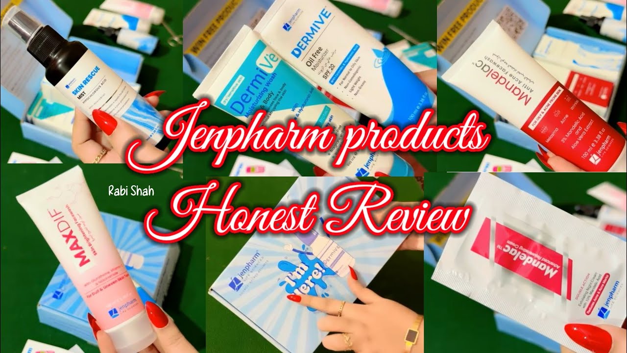 Jenpharm products Honest Review | Jenpharm Moisturizer Review | Jenpharm Rescue Mist Review 